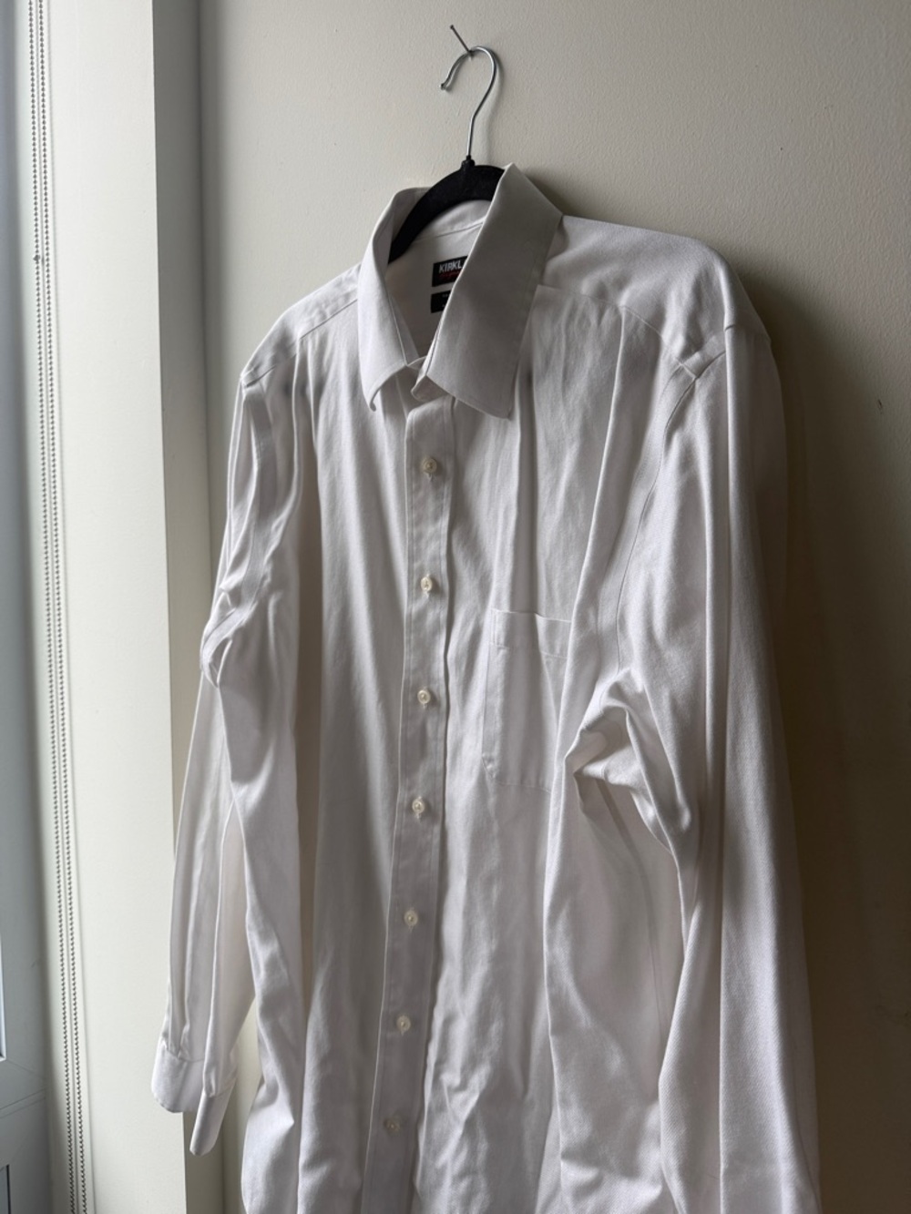 Men's Classic White Dress Shirt